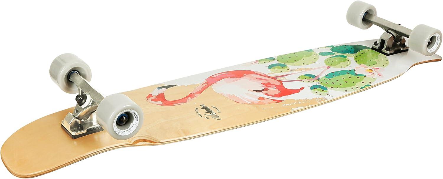 Volador 46inch Maple Dancing Longboard(Flamingo)