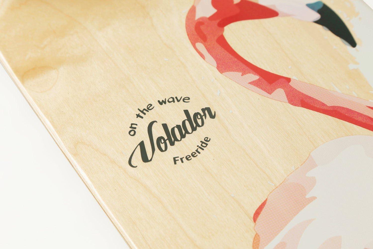 Volador 46inch Maple Dancing Longboard(Flamingo)