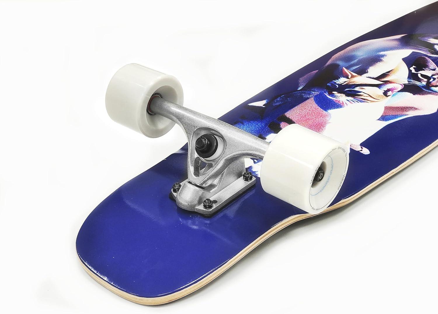 Volador 46inch Maple Dancing Longboard(Cats)