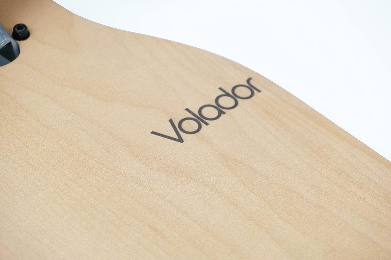 VOLADOR Urban Freeride Pro Longboard| Adaptive Cruiser 42inch| North America Maple| Camber Concave Drop Through Longboard Complete| Setup for Urban Commuting(Banana Tree)